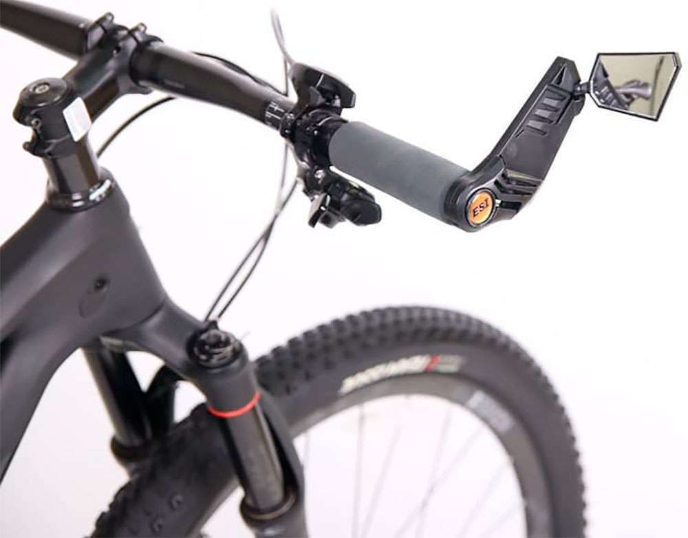 Corky, un espejo retrovisor de diseño minimalista para bicicletas de  carretera y montaña